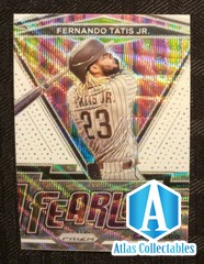 2021 Panini Prizm Fearless White Wave Prizm Fernando Tatis Jr #FR-15